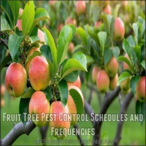 Fruit Tree Pest Control Schedules and Frequencies