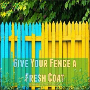 Give Your Fence a Fresh Coat