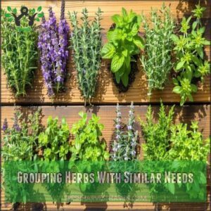 Grouping Herbs With Similar Needs