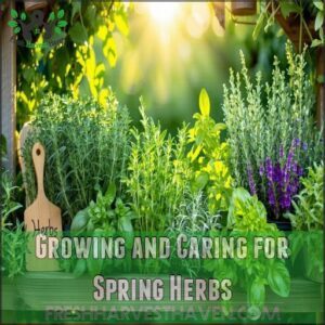 Growing and Caring for Spring Herbs