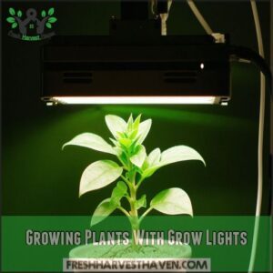 Growing Plants With Grow Lights