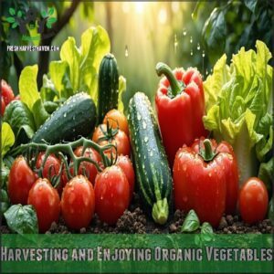 Harvesting and Enjoying Organic Vegetables