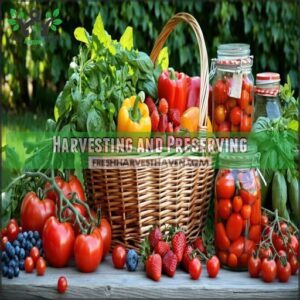 Harvesting and Preserving