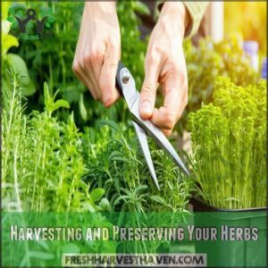 Harvesting and Preserving Your Herbs