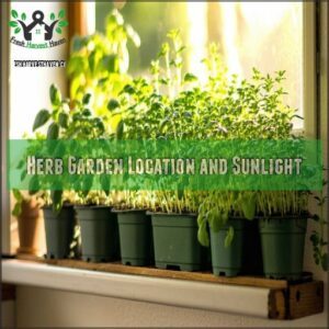 Herb Garden Location and Sunlight