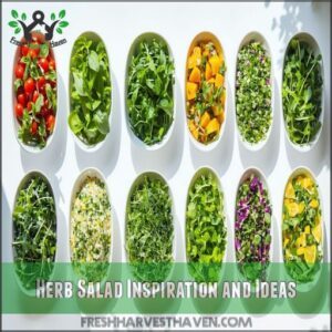 Herb Salad Inspiration and Ideas