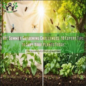 hot summer gardening challenges