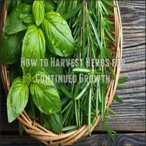 How to Harvest Herbs for Continued Growth