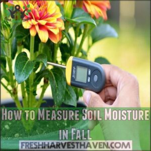 How to Measure Soil Moisture in Fall