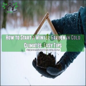 how to start a winter garden in cold climates