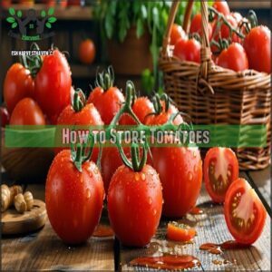 How to Store Tomatoes