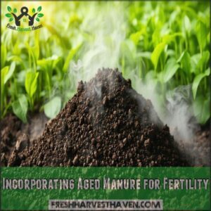 Incorporating Aged Manure for Fertility