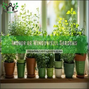 Indoor or Windowsill Gardens