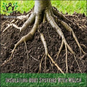 Insulating Root Systems With Mulch