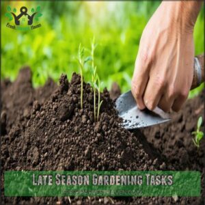 Late Season Gardening Tasks