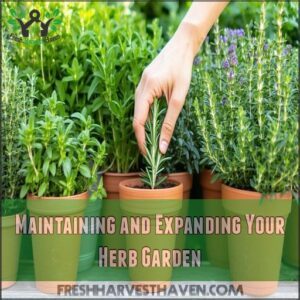 Maintaining and Expanding Your Herb Garden