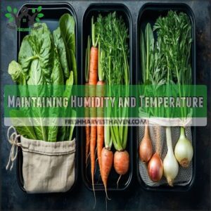 Maintaining Humidity and Temperature