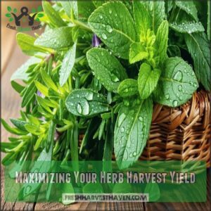 Maximizing Your Herb Harvest Yield