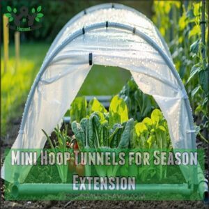 Mini Hoop Tunnels for Season Extension