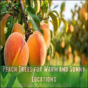 Peach Trees for Warm and Sunny Locations