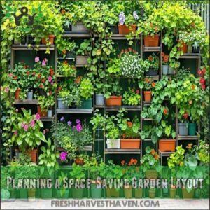 Planning a Space-Saving Garden Layout