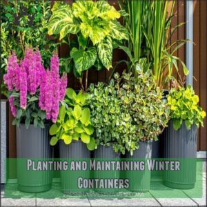 Planting and Maintaining Winter Containers