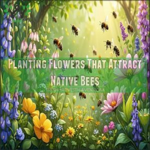 Planting Flowers That Attract Native Bees