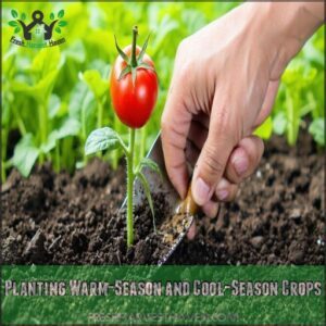 Planting Warm-Season and Cool-Season Crops