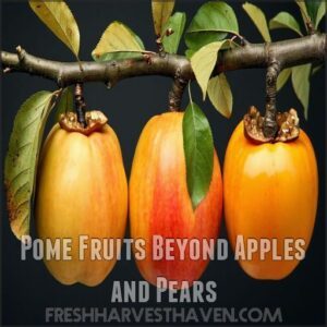 Pome Fruits Beyond Apples and Pears