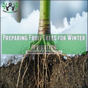 Preparing Fruit Trees for Winter Irrigation