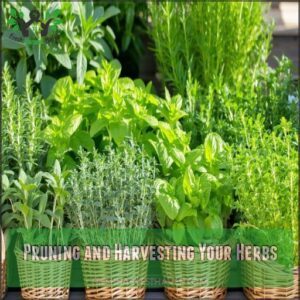 Pruning and Harvesting Your Herbs