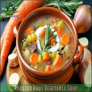 Roasted Root Vegetable Soup