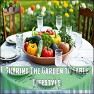 Sharing The Garden to Table Lifestyle