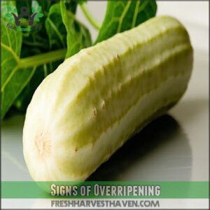 Signs of Overripening