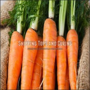 Snipping Tops and Curing