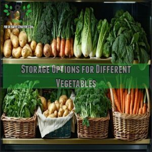 Storage Options for Different Vegetables