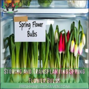 Storing and Transplanting Spring Flower Bulbs