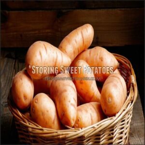 Storing Sweet Potatoes