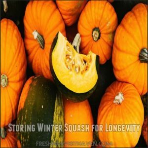 Storing Winter Squash for Longevity