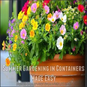 Summer Gardening in Containers Made Easy