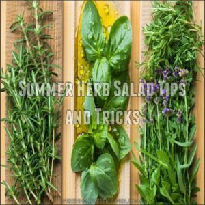 Summer Herb Salad Tips and Tricks