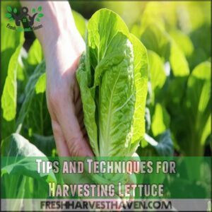 Tips and Techniques for Harvesting Lettuce