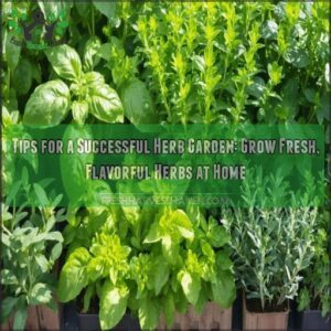 tips for a successful herb garden