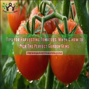 tips for harvesting tomatoes