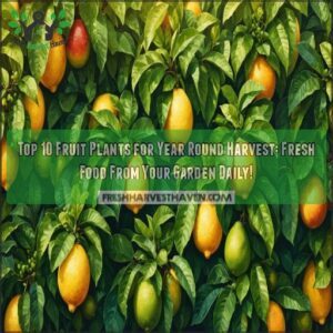 top 10 fruit plants for year round harvest