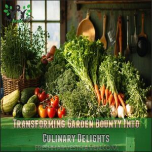 Transforming Garden Bounty Into Culinary Delights