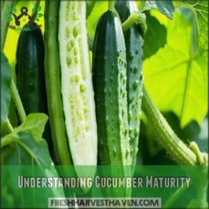 Understanding Cucumber Maturity