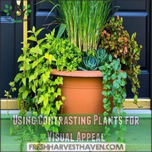 Using Contrasting Plants for Visual Appeal