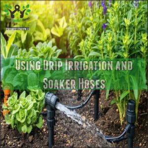 Using Drip Irrigation and Soaker Hoses