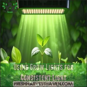 Using Grow Lights for Consistent Light